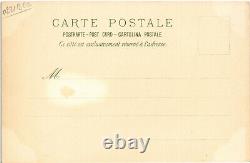 PC ALPHONSE MUCHA, SEASONS CHAMPENOIS, ART NOUVEAU, Vintage Poscard (b48500)