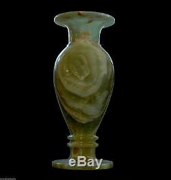 Pot Porte fleurs en Onyx H. 40cm Art Antiquités Antiquités Alte Vintage Onyx Vase