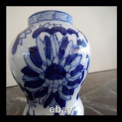 Poterie flacon céramique porcelaine Chine Art Nouveau design vintage PN XXe N142