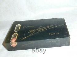 Publicitaire Ancien Vintage Antiquaire Bijoux Rene Longuet Paris Sablier Parfum