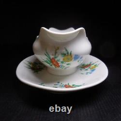 Saucière céramique porcelaine Limoges GDF France vintage art nouveau N8006