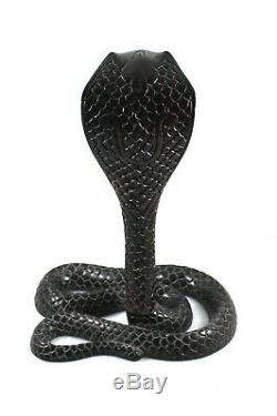 Serpent Statue Main Peint Fin Décoratifs Vintage de Collection Décor Maison Art