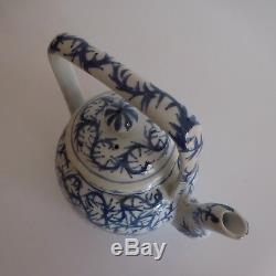 Théière céramique porcelaine de Chine Art Nouveau Déco vintage PN France N3102