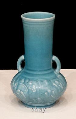 Vase antique vintage années 1930 ROOKWOOD POTERY #6102 ART & ARTISFTS DECO NOUVEAU