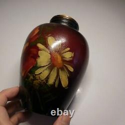 Vase poterie récipient céramique porcelaine fait main vintage art nouveau N6629