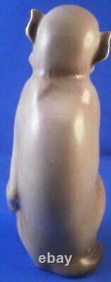 Vintage 20thC Nymphenburg Porcelaine Singe Figurine Porzellan Affe Figur