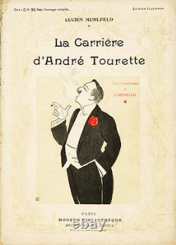 Vintage Art Nouveau Livre La Carriere D'Andre Tourette Leonetto Cappiello 1907