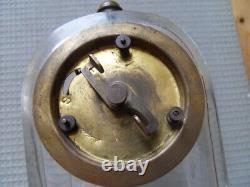 Vintage art nouveau clock uhr pendule horloge JUNGHANS a decor aigle imperial