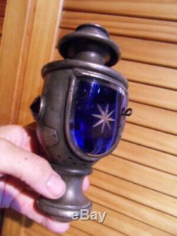 Vintage lamp phare lampe lanterne DUCELLIER voiture fiacre caleche XIX. XXe